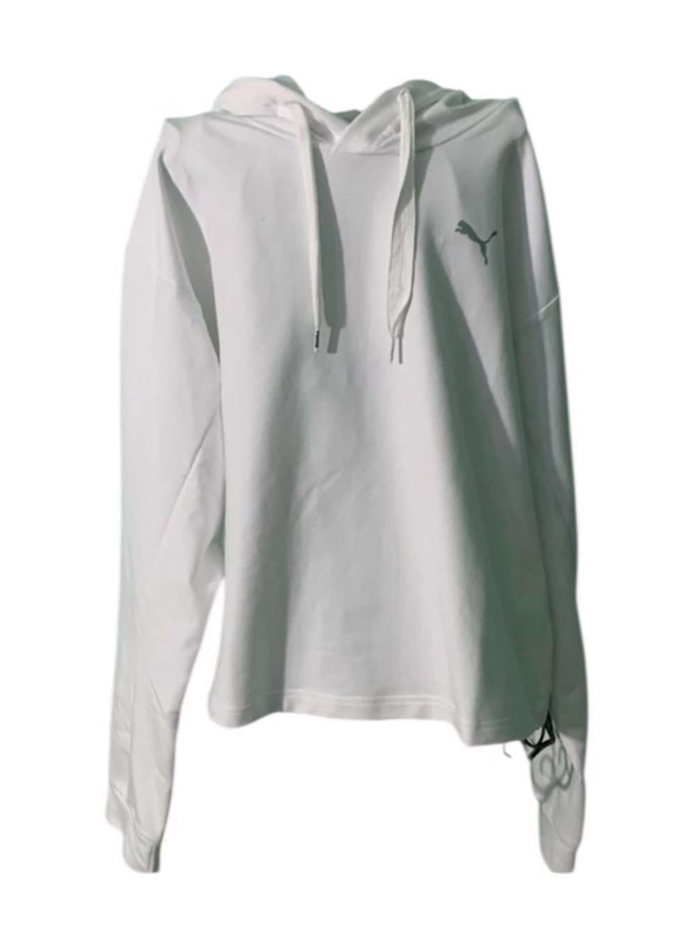 Puma White Pullover Hoodie